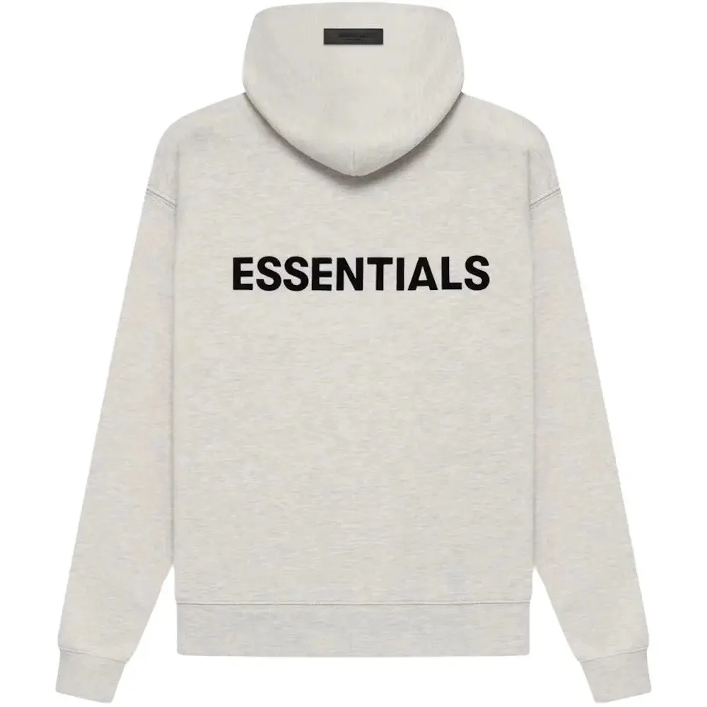 Vente en gros de haute qualité 380Gsm designer Brand Essentials Double Line 100% Cotton Pullover Sweatshirts Oversized Hoodie Unisex