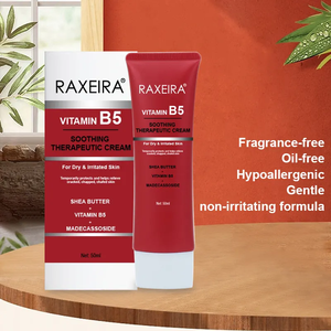 Crème Visage au Collagène et Vitamine B5 avec Beurre de Karité Hydratant & Réparateur Anti-Allergie, Crème Visage Éclaircissante au Collagène et Vitamine C - Product Image 3