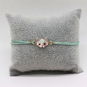 Moyamiya Tùy Chỉnh Phụ Kiện Miyuki Hạt Của Phụ Nữ Dễ Thương Thời Trang Đính Cườm Vòng Tay Đồ Trang Sức Quà Tặng Có Tính năng Động Vật Vật Nuôi Mèo Thỏ - Product Image 5