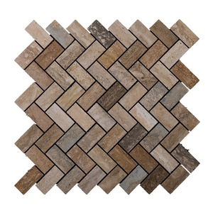 Italia Bianco Carrara de espiga de azulejo de mármol y suelos de <span class=keywords><strong>mosaico</strong></span> - Product Image 1