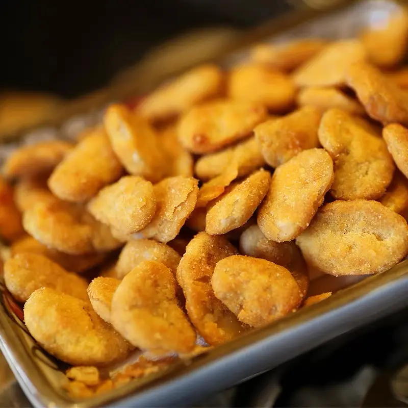 Snacks aux haricots larges frits croustillants vente en gros Snacks aux haricots larges salés