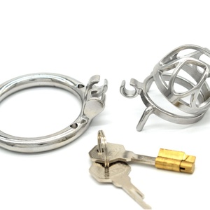 FRRK 304 Jaula Erótica para Pene, Herramienta Sexual Resistente, Dispositivo de Castidad Masculina, Juego Corporal, Control de Pene, Bloqueo para Él - Product Image 5
