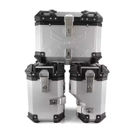 Accessoires de moto Boîte latérale 38L Alliage d'aluminium de haute qualité Sacoche latérale de moto