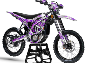 Kit d'autocollants graphiques Surron Ultra Bee, kit de protection intégrale en vinyle pour moto, protection de panneaux, housse personnalisée pour moto électrique tout-terrain - Product Image 6