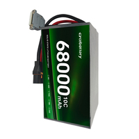 Высокая плотность 68000 мАч/60000 мАч 6S/12S 47,4 v 18s24s HV твердотельный литий-ионный аккумулятор для беспилотного летательного аппарата и VTOL UAV