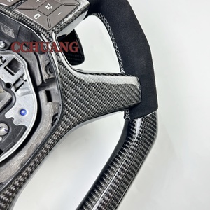 <span class=keywords><strong>Volant</strong></span> en fibre de carbone personnalisé pour Mercedes-Benz G E GL Classe <span class=keywords><strong>ML</strong></span> W463 W166 <span class=keywords><strong>W163</strong></span> W212 2013-2018 - Product Image 5