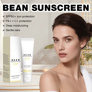 <span class=keywords><strong>Crema</strong></span> <span class=keywords><strong>Solare</strong></span> Protettiva Idratante Delicata SPF50+ Anti-UV con Estratti di Fagioli, Vendita all'Ingrosso dalla Fabbrica - Product Image 1