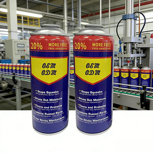 Vente en gros <span class=keywords><strong>de</strong></span> bidons pulvérisateurs vides en fer blanc, écologiques, avec impression <span class=keywords><strong>de</strong></span> logo personnalisée, disponibles en rouge et bleu, pour lubrifiants, produits <span class=keywords><strong>de</strong></span> nettoyage et décapants <span class=keywords><strong>de</strong></span> rouille - Product Image 6