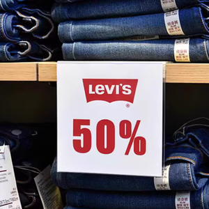 Bán buôn <span class=keywords><strong>Acrylic</strong></span> quần áo hiển thị dấu hiệu giá thẻ treo giảm giá nhãn Mall cửa hàng quần áo - Product Image 4