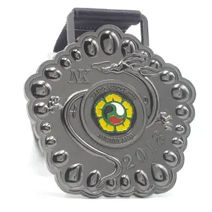 Custom Made Running Race Award Metall medaille Custom, Gravierte Sport medaille aus Zink druckguss, Halbmarathon-Medaille