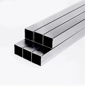 ASTM 316 304 BA Surface Polished Decorative Square Round 200 Series/300 Series/400series Stainless Steel Seamless Pipe For Sale