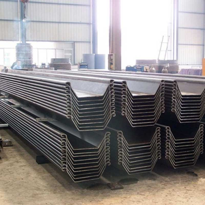 Panneau en acier laminé à chaud de type <span class=keywords><strong>Larssen</strong></span> 3, type U 400x100x10.5mm 600x210x18mm - Product Image 2