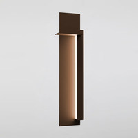 Lampe murale de style postmoderne minimaliste pour chambre d'hôtel, salon moderne, design créatif, utilisation intérieure/extérieure, fer, LED
