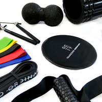 Ensemble de rouleaux en mousse 8 en 1 Gym Yoga Fitness pour la libération myofasciale et l'augmentation de la mobilité