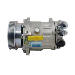Compresseur de climatisation Sd7C16 pour Peugeot 407 607 Citroën C5 C6 9656572180 9648138780 9663315580 9670022480 6453Vj 6453Xw 6453Sh - Product Image 1
