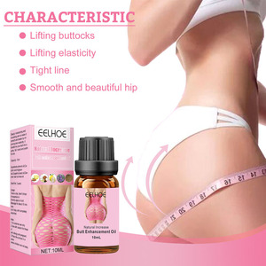 Haute qualité EELHOE façonnant le corps de levage raffermissant hanche crème d'élargissement des fesses beauté gros <span class=keywords><strong>cul</strong></span> levage huile essentielle MSDS - Product Image 4