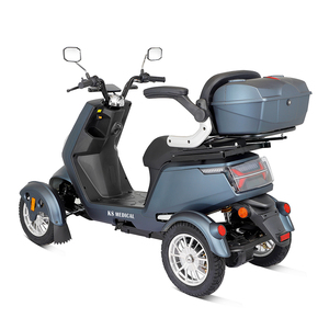 Vehículo Eléctrico KSM-920 con Doble Asiento, Scooter de Movilidad de 4 Ruedas de Alta Resistencia, Operado con Batería, Seguro para Personas Mayores y con Discapacidad - Product Image 2
