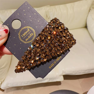 YANYE Elegante Luxus Mädchen Haarschmuck BB Clip Bunte tschechische funkelnde Diamant Strass Modische Kunststoff Haarnadeln - Product Image 6