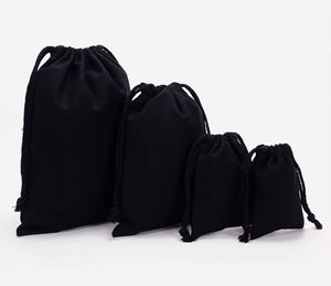 Sacs en toile de coton réutilisables Xuanang Vkvgzo avec logo personnalisé, pochettes de rangement pour thé, sacs à bijoux à cordon, sacs de sport, sacs cadeaux pour femmes - Product Image 3