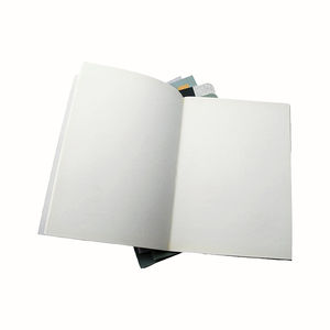 Durable Custom Logo with Gold Foil Saddle Stitched Notebooks Personal Journals Lay Flat for Student Presents - Product Image 3