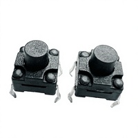 Interrupteur Tactile Étanche 6*6mm Série DIP 4 Broches 1NO (Laiton Acier Inoxydable 12V 50mA pour Appareils Domestiques)