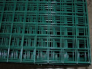 뜨거운 판매 PVC 코팅 3/<span class=keywords><strong>4</strong></span> "산업용 용접 와이어 메쉬 사각 구멍 부식 방지 보호 울타리 패널 - Product Image 3