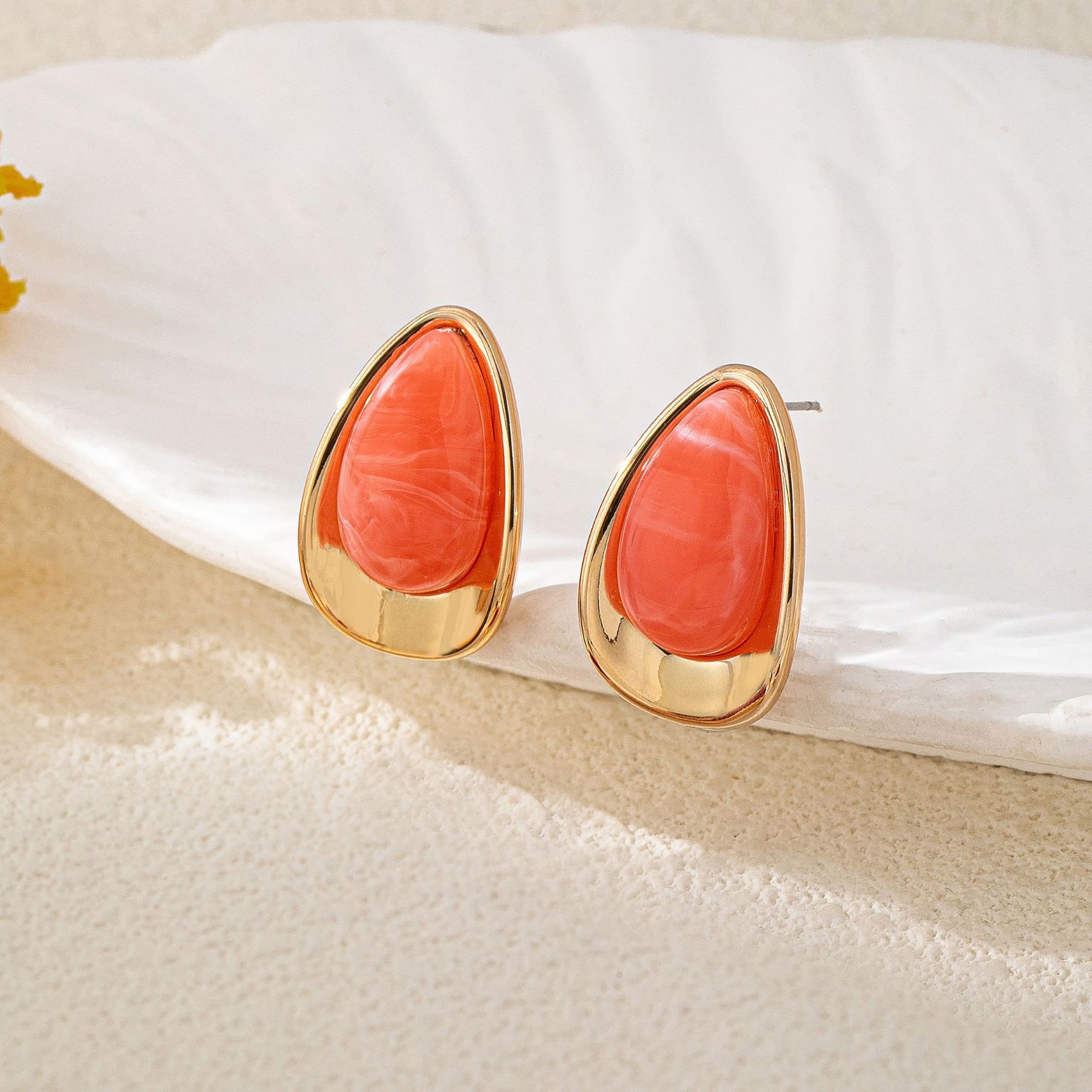 YLC-ES-2190 Boucles d'oreilles roses