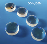Lentille achromatique de haute précision pour ménisque avec revêtement antireflet pour systèmes laser photographiques OEM