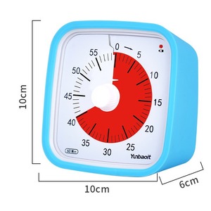 Công cụ quản lý thời gian im lặng 60 phút đồng hồ đếm ngược hẹn giờ trực quan với vỏ bảo vệ cho trẻ em và người lớn - Product Image 1