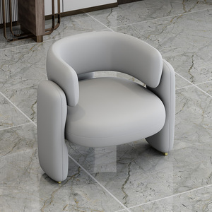 Poltrona Singola Imbottita, Sedia Relax per Soggiorno, Sedia per Studio di Trucco, Arredamento per Ufficio e Tempo Libero - Product Image 3