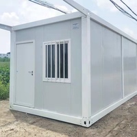Maisons préfabriquées en acier de bonne qualité, entrepôt de construction de 90 M2, petite maison en métal