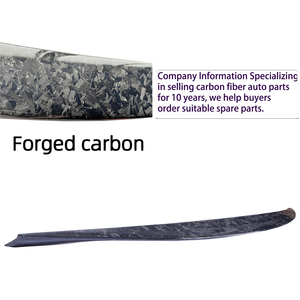 สปอยเลอร์หลังคาร์บอนไฟเบอร์ทรง Sedan สำหรับ B9 B9.5 ปี 2016-2023 - Product Image 4