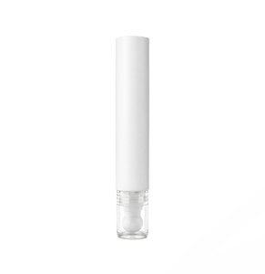 empty <b>plastic</b> eyecream <b>tube</b> with 5 layers pe material and ceramic applicator massage head - Product Image 1