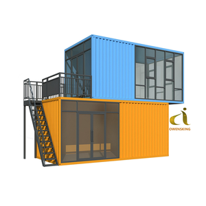 Logement temporaire de bureau sur site, boîtier mobile pliable, boîtier intégré simple, construction de panneaux muraux - Product Image 1