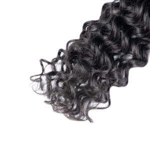 Tresses au crochet sans nœuds en cheveux indiens vierges pré-divisés de 20 pouces, 60 grammes/lot, lisses, invisibles, double épaisseur, fabriquées à la machine - Product Image 5