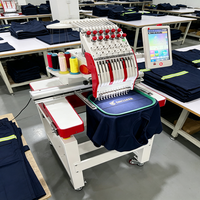 Professionelle Mehrnadelstickmaschine mit Zwölf-Farben-Autosortierfunktion für Detaillierte Porträt-Replikationsarbeiten
