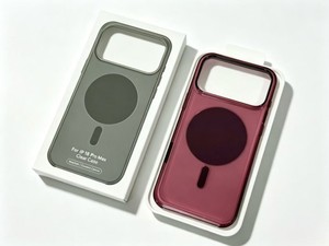 Coque de téléphone magnétique transparente couleur originale pour iPhone 18 17 Pro Max avec animation NFC pop-up, dos rigide et logo - Product Image 3