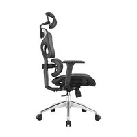 NOEL Bester Ergonomischer Bürostuhl mit Rückenlehne, Drehbar, Hohe Rückenlehne, Vollständig aus Netzgewebe, Multifunktionaler Chef-Bürostuhl