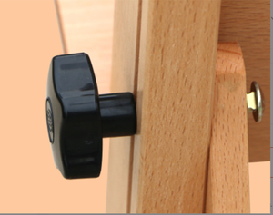 <span class=keywords><strong>Precio</strong></span> promocional barato al por mayor de lujo personalizado caballete de estudio de madera ajustable con inclinación y ruedas giratorias - Product Image 5