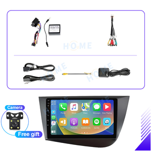 Reproductor Multimedia para coche con navegación GPS Android 14 4 + 64G para Seat <span class=keywords><strong>Leon</strong></span> 2 MK2 2005-2012 con <span class=keywords><strong>Apple</strong></span> Carplay inalámbrico Android Auto DSP - Product Image 6