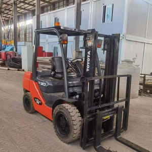 Подержанные вилочные погрузчики Toyota 3T, дешевая электрическая или дизельная Транспортировочная машина, подержанная Транспортировочная строительная техника - Product Image 5