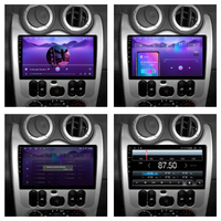 Lecteur DVD de voiture Penhui Android pour Renault Logan 1 Sandero 2009-2015 Lada Largus Lergus 2012-2020 Dacia Duster 2010-2017