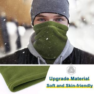 Suministro directo de fábrica, bufanda de poliéster de lana de cordero polar cálido, cinturón retráctil de invierno respetuoso con la piel con característica impermeable - Product Image 2