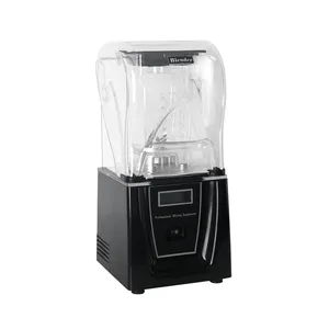 Professional Food Processing Machine Auto Smoothie Blender with Sound Enclosure Wholesale