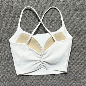 Conjunto Deportivo de Dos Piezas para Yoga y Tenis, con Falda Plisada de Manga Corta, Transpirable, de Spandex/Poliéster, con Logotipo Frontal, para Correr - Product Image 3