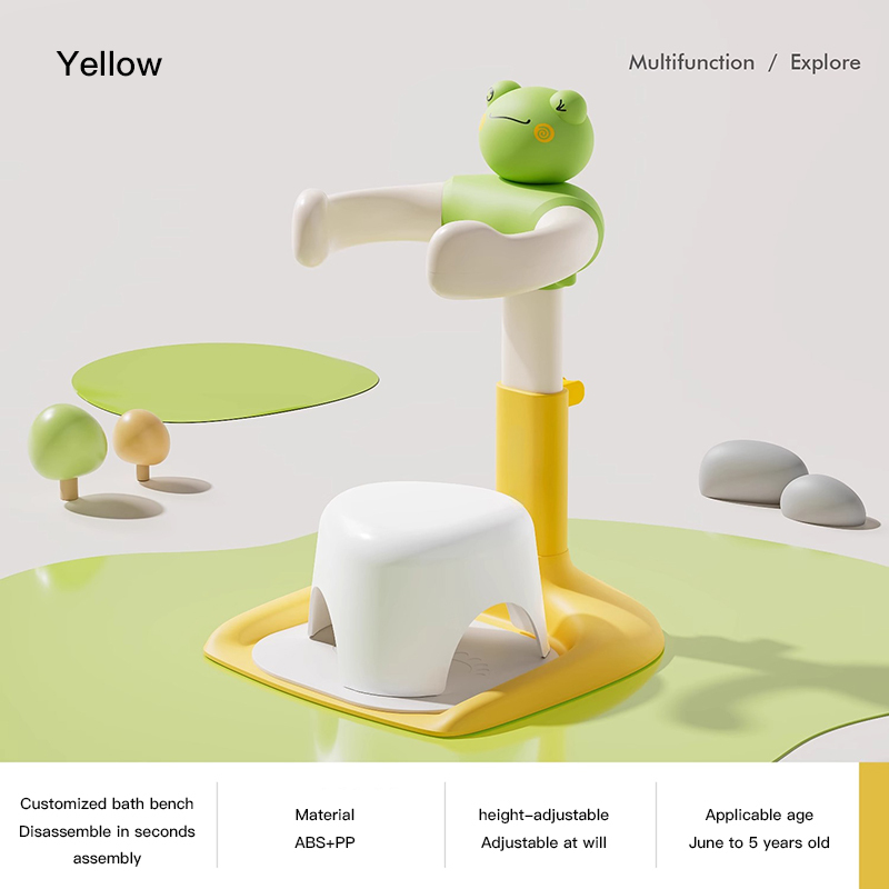 Yellow with PU  cushion and bench