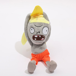 カスタムプラントVバトルぬいぐるみセット 面白い植物とゾンビ 可愛いソフトぬいぐるみ クロスボーダーホットセールギフト - Product Image 3