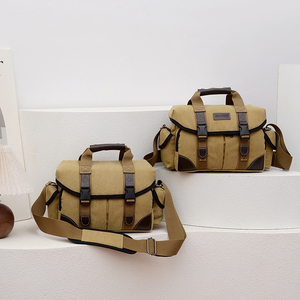 맞춤형 슬링 방수 크로스 바디 디지털 기어 카메라 가방 사진 남성 여성을위한 전문 DSLR 비디오 카메라 케이스 - Product Image 1