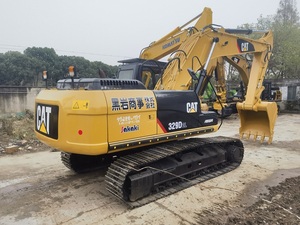 Excavadora Caterpillar 329D2L Usada Original de Japón, Excavadora Cat 329D2L de Segunda Mano con Pocas Horas de Trabajo, Disponible en Stock - Product Image 3