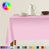 BAP Free Solid Color Plastik tischdecke Einweg öl beständige Tischdecke für Partys Picknick Camping und Outdoor